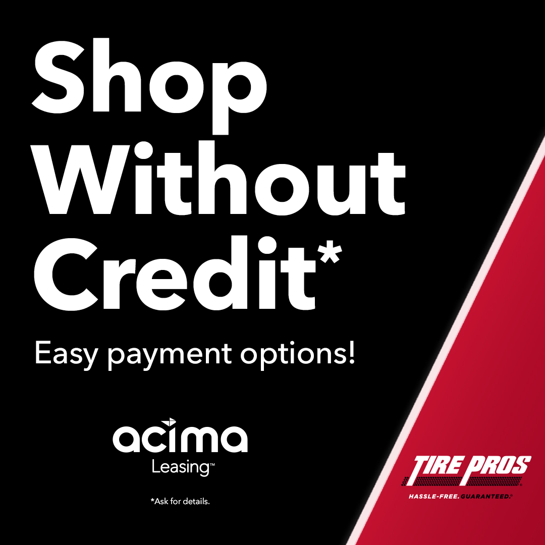 Acima Leasing Available at Johnson Tire Pros